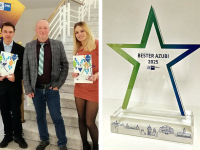 &bdquo;Bester Azubi&ldquo; der IHK Erfurt 2025