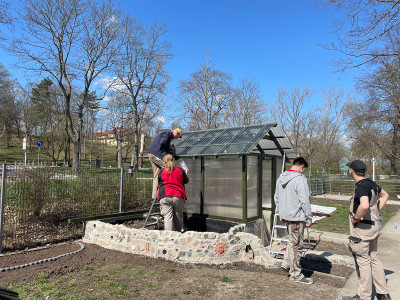 Unterst&uuml;tzung der Jenaplanschule Erfurt beim&nbsp;Projekt&nbsp;"MACH&nbsp;WAS!"