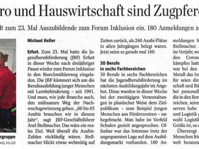 B&uuml;ro und Hauswirtschaft sind&nbsp;Zugpferde