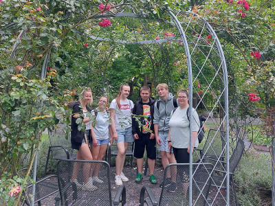 Exkursion in den Botanischen Garten Jena