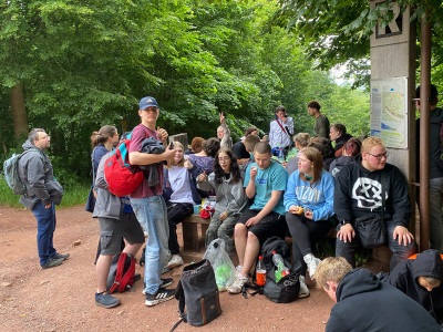 Exkursion zur Drachenschlucht