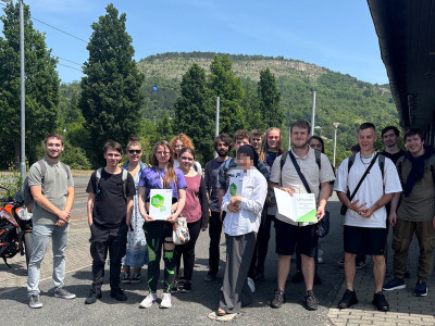 Ein Tag in Jena f&uuml;r unsere Jahrgangsbesten